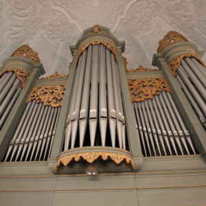 Pfeifenprospekt der Walcker-Orgel